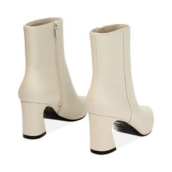 Tronchetto panna, tacco 7,5 cm, Primadonna, 244909513EPPANN036, 003 preview
