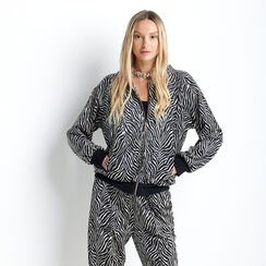 Giacca zebra in velluto, Primadonna, 22C910001VLZEBRUNI, 001 preview
