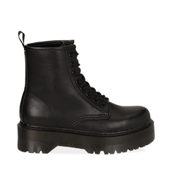 Anfibi platform neri, Primadonna, 162800001EPNERO035, 001a