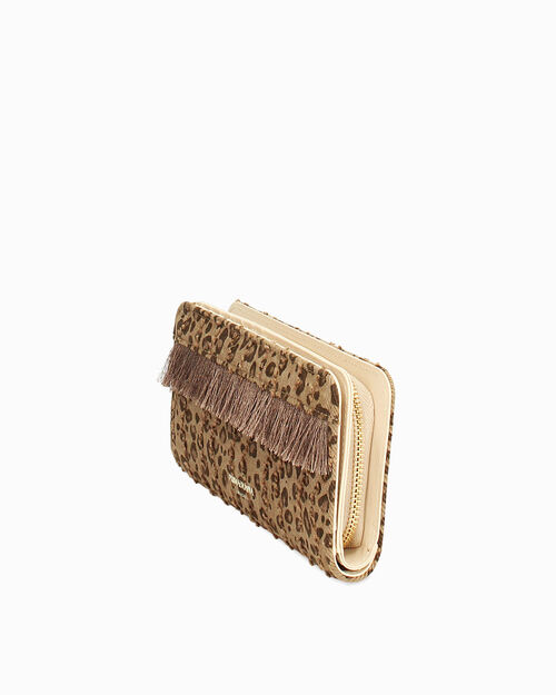 Cartera leopardo-marr&oacute;n con un encanto ex&oacute;tico, MULTI COLOR