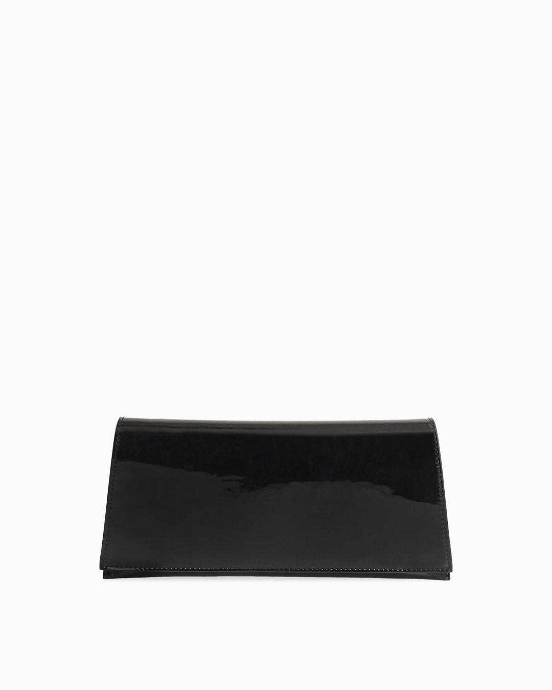 Pochette nera con tracolla removibile
