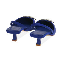 Slingback en lycra noir, talon 4,5 cm , Primadonna, 192139301LYBLUE035, 004 preview