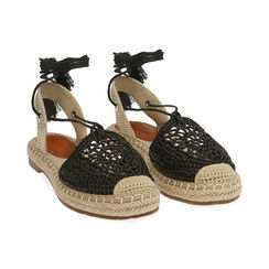 ZAPATOS ESPADRILLAS RAFIA NERO, Primadonna, 194920666RFNERO036, 002 preview