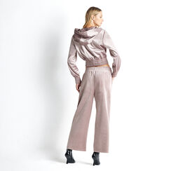 Tuta nude in velluto, Abbigliamento, 22C910012VLNUDEM, 002 preview