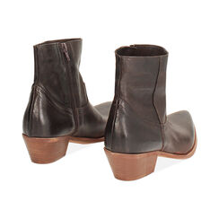 BOOTS RAIN DEMI-BOOT TEXAN LEATHER WASHE, Primadonna, 273435600PAMORO036, 003 preview