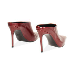 Sabot bordeaux lucido con tacco 10 cm, Primadonna, 262188522EUBORD035, 004 preview
