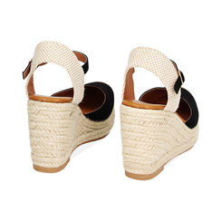 Campesine nere in canvas, Primadonna, 234920102CANERO037, 003 preview