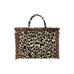 Sac à main femme léopard en tissu, Primadonna, 252324536TSLEOPUNI, 004 preview