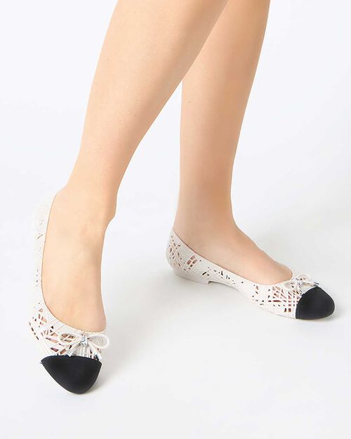Sandali mare donna panna neri in PVC, MULTI COLOR
