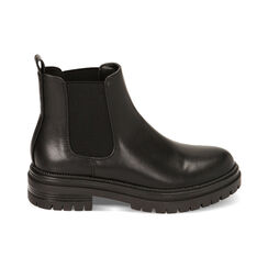 Stivaletti Chelsea neri, tacco 4 cm, Primadonna, 220605939EPNERO036, 001 preview