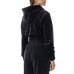 Sweat-shirt noir en velours  , Primadonna, 20C910005VLNEROM, 002 preview