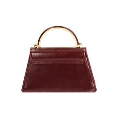 Mini bag bordeaux lucida con catenella, Primadonna, 265126021EUBORDUNI, 004 preview