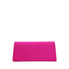 Pochette donna fucsia in tessuto, Primadonna, 255126220LYFUCSUNI, 001a