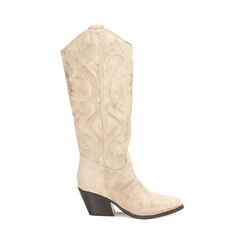Bota tejana taupe, Primadonna, 24B800501MFTAUP035, 001a