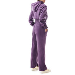 Pantalon en velours violet, Primadonna, 20C910105VLVIOLS, 004 preview