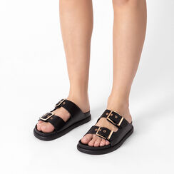 Sandali bassi donna neri, Primadonna, 251233222EPNERO036, 002 preview