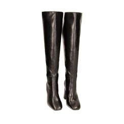 CALZATURA STIVALE SINTETICO NERO, Primadonna, 222170901EPNERO035, 002a