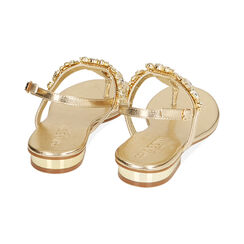 Sandali infradito oro, Primadonna, 214909918LMOROG035, 003 preview