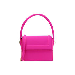 Mini bag donna fucsia in tessuto, Primadonna, 255130057LYFUCSUNI, 001 preview