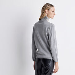 Maglia grigia collo alto, Primadonna, 22U423642TSGRIGL, 004 preview