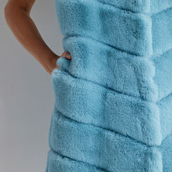 Cappotto smanicato celeste, Primadonna, 22B420543FUCELEM, 006 preview