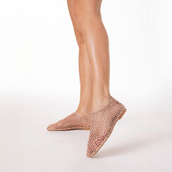 Ballerine nude con pietre eleganti, Primadonna, 272754801TRNUDE035, 002a