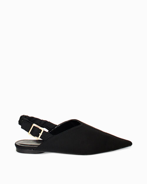 Ballerine sabot nere, BLACK