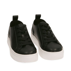 Sneakers low nere, 210690203EPNERO036, 002a