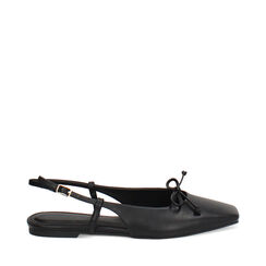 Ballerines slingback femme simples noires, Primadonna, 254939201EPNERO035, 001a