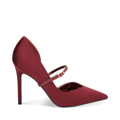 Escarpins femme bordeaux hauts, Primadonna, 252102059LYBORD036, 001a