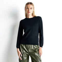 Maglia girocollo nera, Primadonna, 22U423641TSNEROL, 001 preview