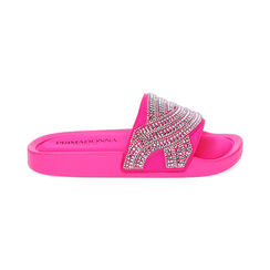 Sandalias de playa fucsia en lycra, Special Price, 23U508228LYFUCS036, 001 preview