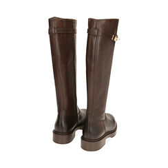 Stivali testa di moro in pelle, Primadonna, 20B813504PEMORO035, 003 preview