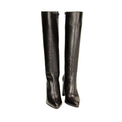 CALZATURA STIVALE PELLE NERO, Primadonna, 229464003PENERO035, 002a