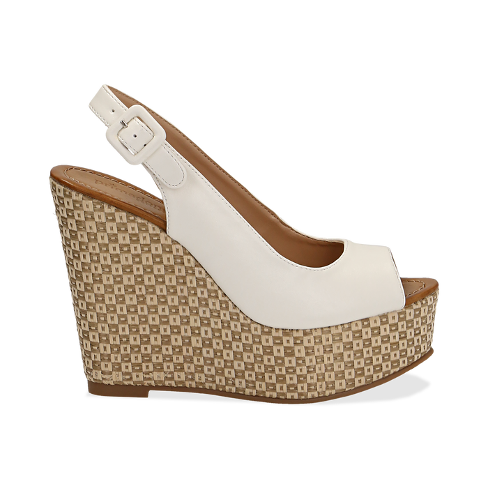 13 Cm BianchiZeppa DonnaPrimadonna Sandali Intrecciata Platform m8wPnv0yNO