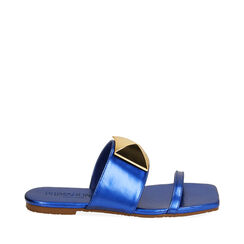 ZAPATOS FLAT LAMINADO BLUE, 194952505LMBLUE036, 001a