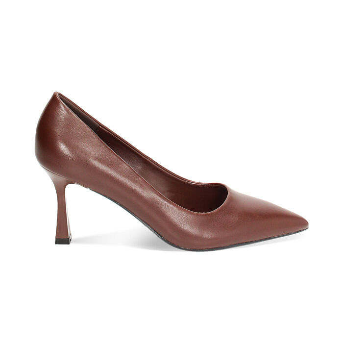 Scarpe con tacco marroni deals