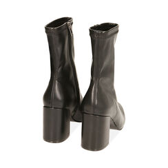 Botines negros, tacón 8,5 cm, Primadonna, 202711506EPNERO035, 003 preview