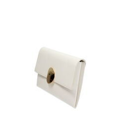 Pochette bianca con tracolla removibile, Borse, 275130211EPBIANUNI, 002a