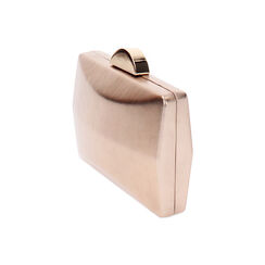 Clutch donna rosa oro in laminato, Primadonna, 255109704LMRAORUNI, 003 preview