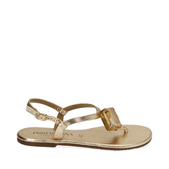 ZAPATOS FLAT PIEL OROG, Primadonna, 19A907753PEOROG038, 001a