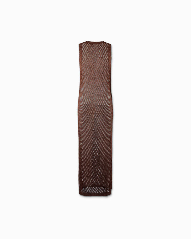 Vestito donna rame in tessuto image number null