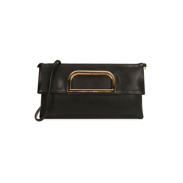 BAG POCHETTE SINTETICO NERO, Primadonna, 215108714EPNEROUNI