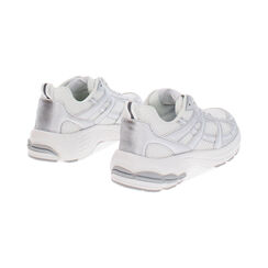 Zapatillas blancas con tac&oacute;n de 4 cm, Primadonna, 270163417TSBIAN035, 004 preview