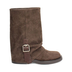 WOMEN SHOES BIKER MICROFIBER MORO, Primadonna, 260624101MFMORO036, 001 preview