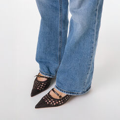 D&eacute;collet&eacute; testa di moro tacco 4,5 cm, Primadonna, 272149020EIMORO036, 002a