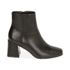 Ankle boots neri, tacco 7 cm , Special Price, 204988212EPNERO036, 001 preview