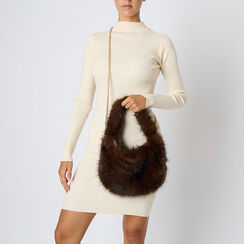 BAG HANDBAG FUR MORO, Primadonna, 26B402538FUMOROUNI, 002a
