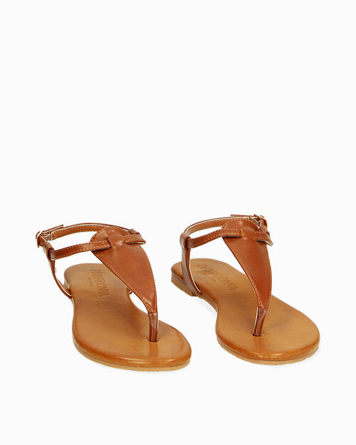 ZAPATOS FLAT SINTETICO MARR, BROWN