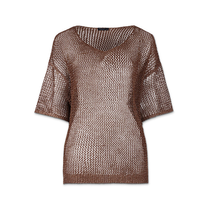 Maglia donna rame in tessuto, Primadonna, 25B473125TSRAMEUNI